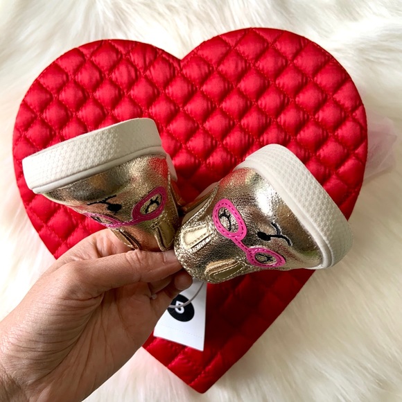 Cat & Jack: Gold Rabbit Shoes - Picture 3 of 4